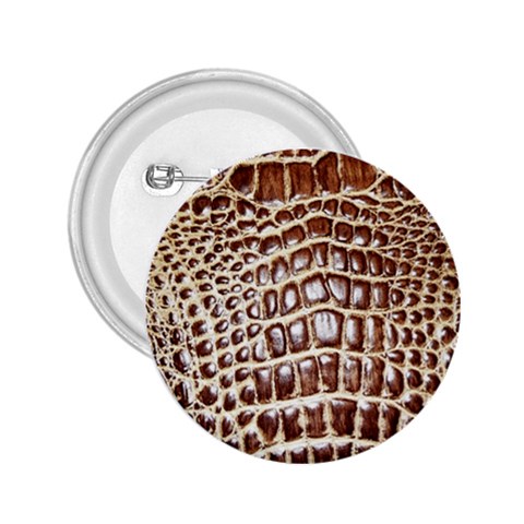Ll Alligator Macro 2.25  Button from ArtsNow.com Front