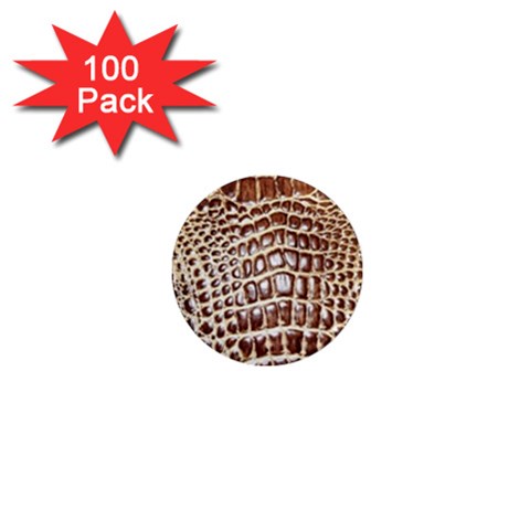 Ll Alligator Macro 1  Mini Magnet (100 pack)  from ArtsNow.com Front