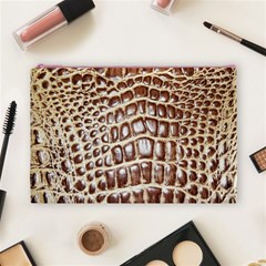 Ll Alligator Macro Cosmetic Bag (Large) from ArtsNow.com Front