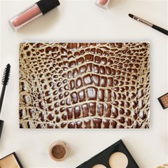 Ll Alligator Macro Cosmetic Bag (Large) from ArtsNow.com Front