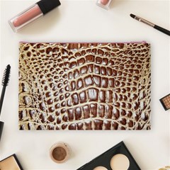 Ll Alligator Macro Cosmetic Bag (Large) from ArtsNow.com Back