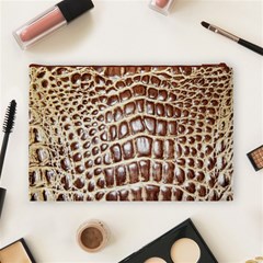 Ll Alligator Macro Cosmetic Bag (Large) from ArtsNow.com Back