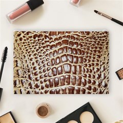 Ll Alligator Macro Cosmetic Bag (Large) from ArtsNow.com Back