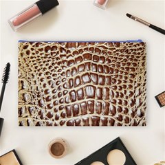 Ll Alligator Macro Cosmetic Bag (Large) from ArtsNow.com Back