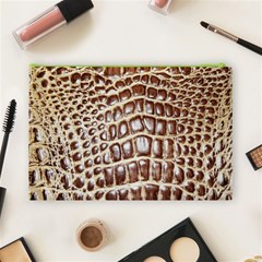 Ll Alligator Macro Cosmetic Bag (Large) from ArtsNow.com Back