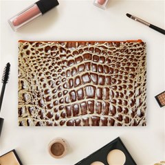 Ll Alligator Macro Cosmetic Bag (Large) from ArtsNow.com Back