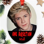 1D NIALL CHRISTMAS ORNAMENT Ornament (Oval)